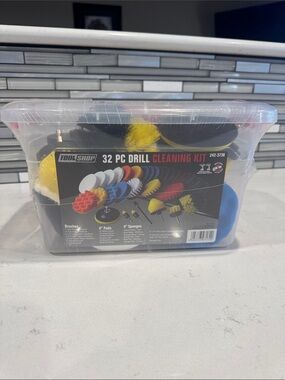 32-Piece Drill Cleaning Kit - Multi-Color